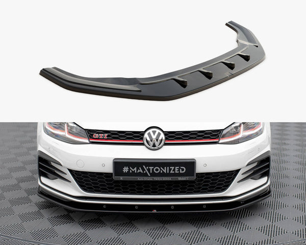VW - Golf GTI / GTD MK7 Facelift: Maxton Front Splitter V1