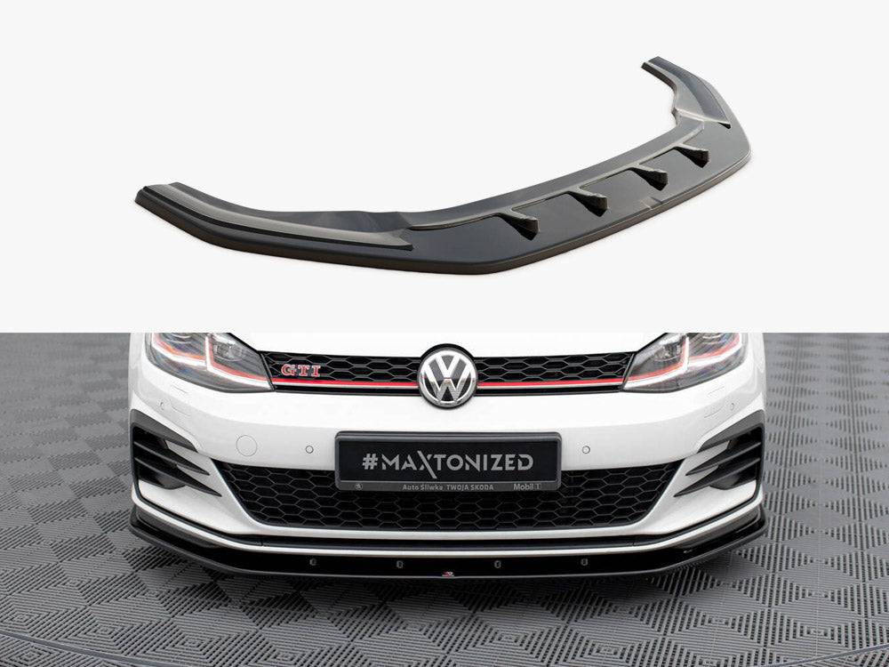 VW - Golf GTI / GTD MK7 Facelift: Maxton Front Splitter V1