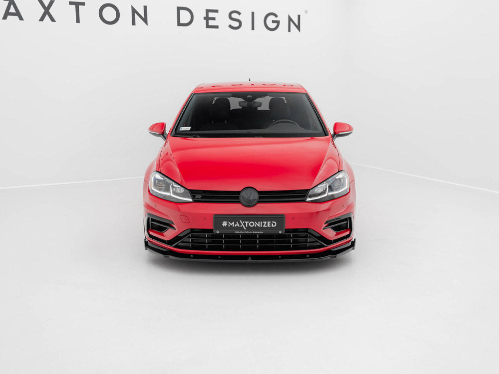 VW - Golf R / R Line MK7 Facelift: Maxton Front Splitter V1