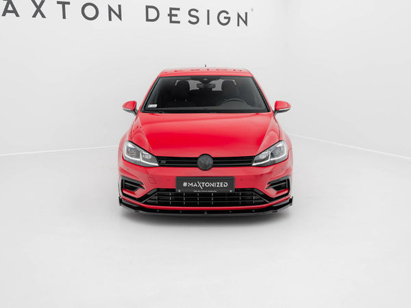 VW - Golf R / R Line MK7 Facelift: Maxton Front Splitter V1