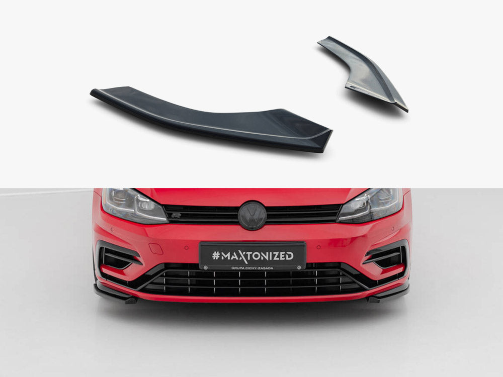VW - Golf R / R Line MK7 Facelift: Maxton Front Side Splitters