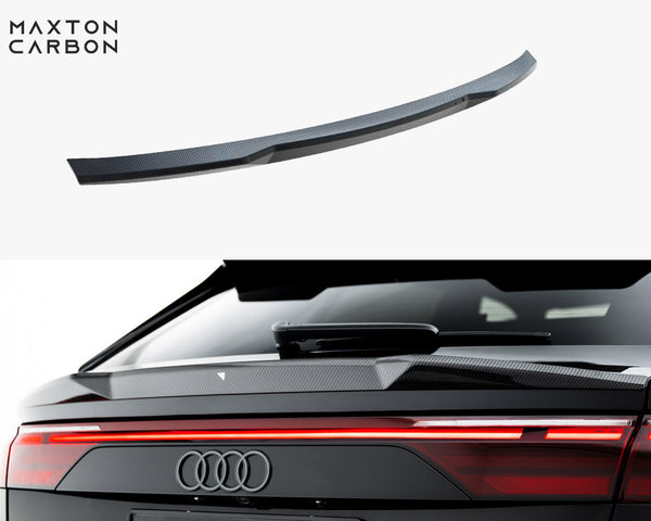 Audi - SQ8 / Q8 S Line MK1 Facelift: Maxton Carbon Fibre Boot Spoiler (Lower)