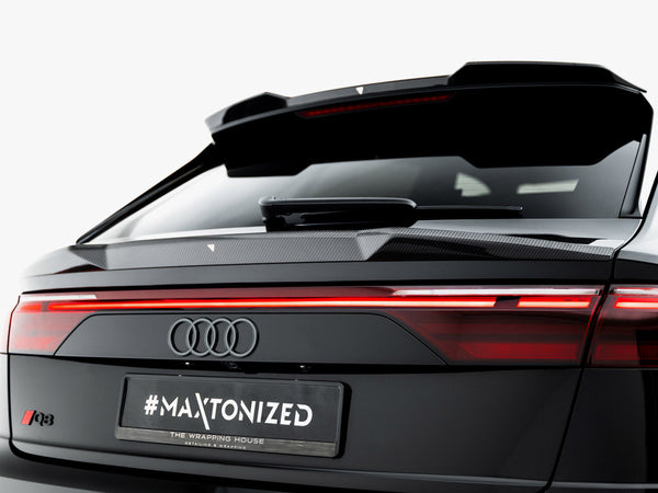 Audi - SQ8 / Q8 S Line MK1 Facelift: Maxton Carbon Fibre Boot Spoiler (Lower)