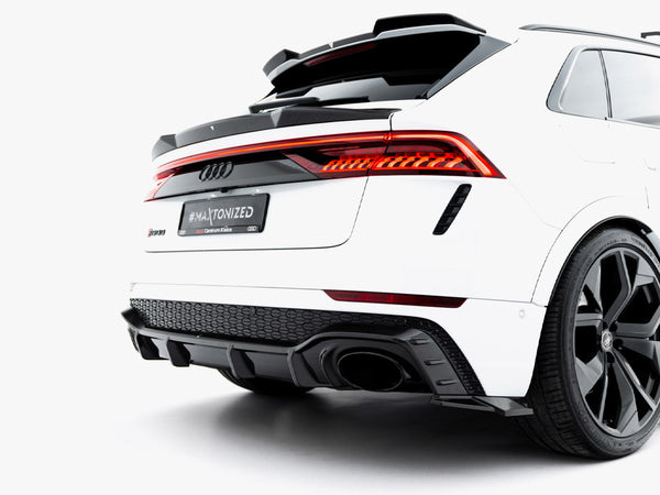 Audi - RSQ8 MK1: Maxton Carbon Fibre Rear Side Splitters