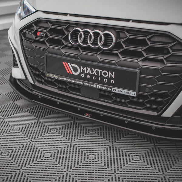 Audi - S3 / A3 S Line 8Y: Maxton Front Splitter V1