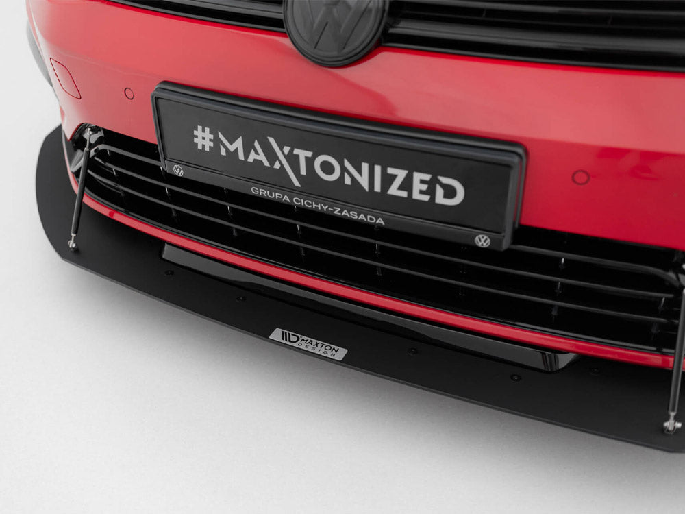 VW - Golf 7 R / R Line Facelift: Maxton Hybrid Front Racing Splitter