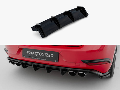 VW - Golf R Hatchback MK7 Facelift: Maxton Rear Diffuser