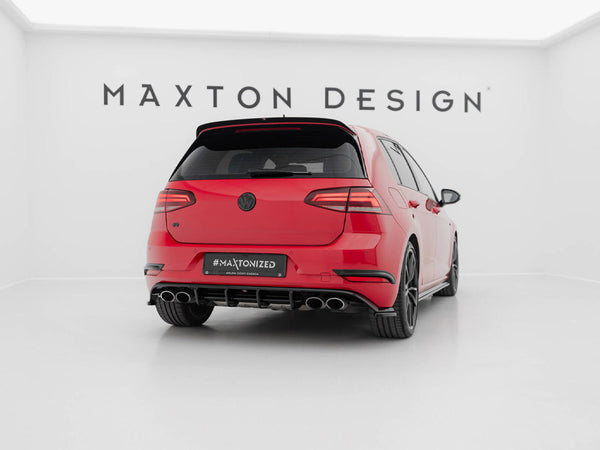 VW - Golf R Hatchback MK7 Facelift: Maxton Rear Diffuser
