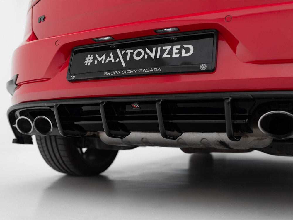 VW - Golf R Hatchback MK7 Facelift: Maxton Rear Diffuser