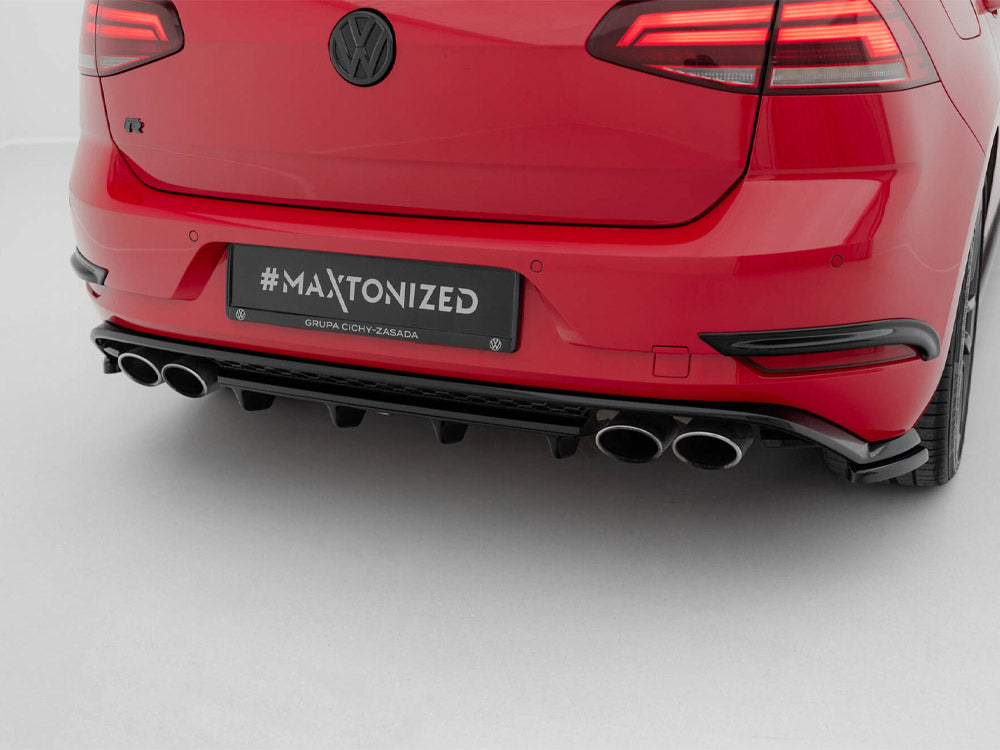 VW - Golf R / R Line Hatchback MK7 Facelift: Maxton Rear Splitter