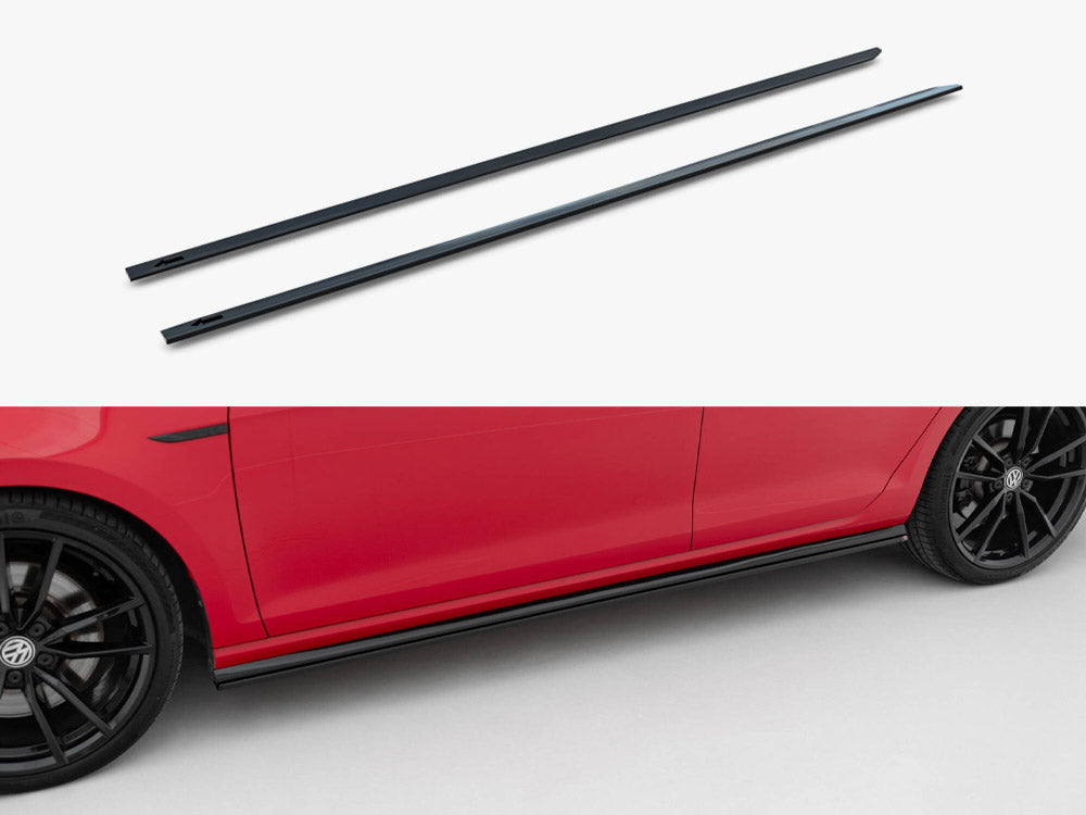 VW - Golf R / R Line MK7 Facelift: Maxton Side Skirts V2