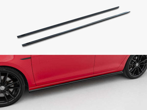 VW - Golf R / R Line MK7 Facelift: Maxton Side Skirts V2