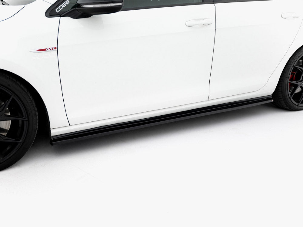 VW - Golf GTI / GTD MK7 / MK7 Facelift (narrow): Maxton Side Skirts V2