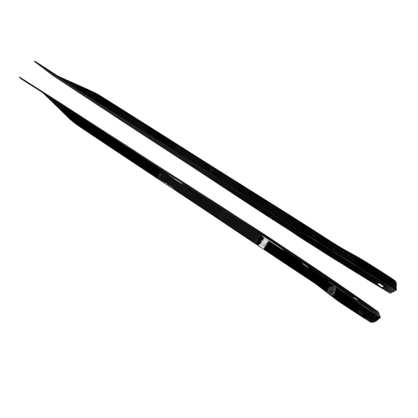 5 Series - G60: Gloss Black Side Skirts V1 Style 24+