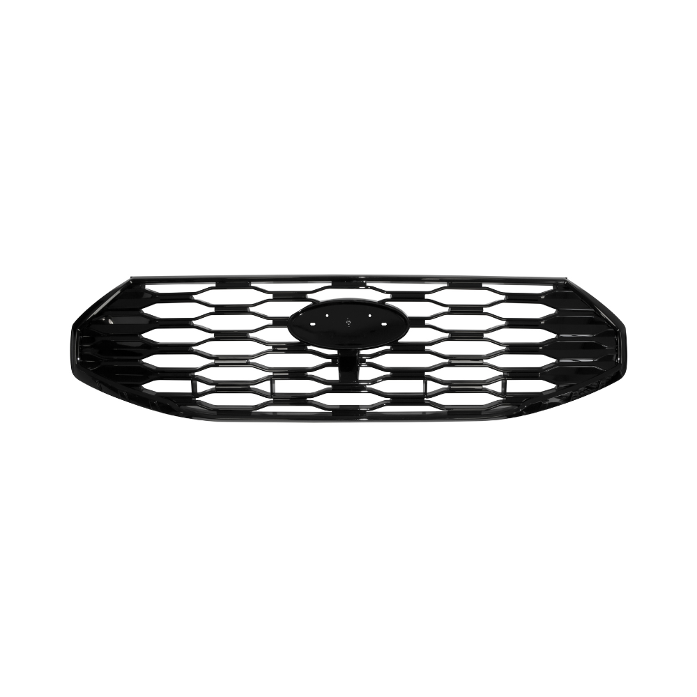 Ford Transit Custom MK2: Gloss Black Honeycomb Grill 24+