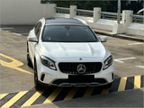 GLA - X156: Gloss Black Panamericana GT Style Grill 17-19