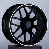 S Class - W222: 20" Matt Black AMG Style Alloy Wheels 13+