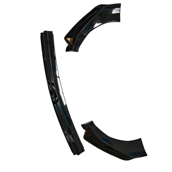 GLB - X247 Facelift: Gloss Black Front Splitter AMG Style 24+