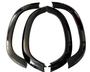 Defender 90 - L663: Gloss Black Wheel Arches 20+