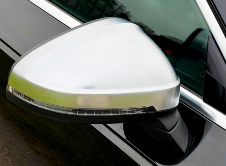 A5 - B9: Chrome S5 Style Wing Mirror Covers 16-20