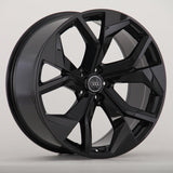 Q7 - 4M: 22" Gloss Black RSQ8 Style Alloy Wheels 15+