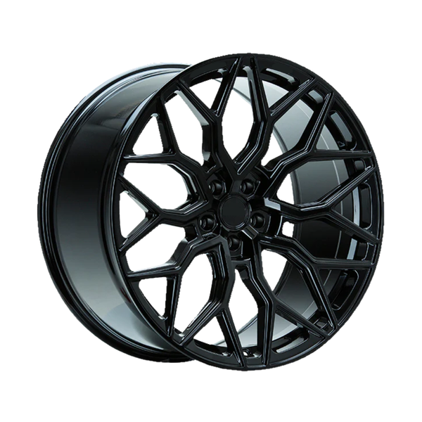 Ford Transit Custom - MK1: Gloss Black Multi Spoke Style Alloy Wheels