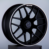 C Class - W205/C205: 20" Matt Black AMG Style Alloy Wheels 14+