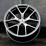 C Class - W205/C205: 19" Diamond Cut AMG Style Alloy Wheels 14+