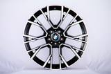 X6 - G06: 22" Diamond Cut Black M Performance Alloy Wheel 19+