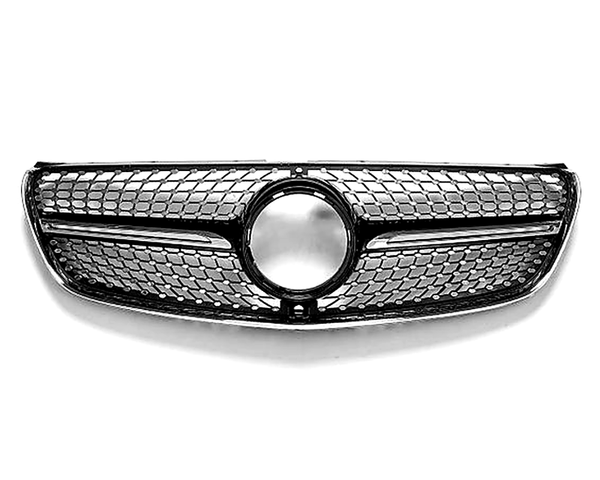 V Class - W447: Gloss Black Diamond Silver Grill 15-19