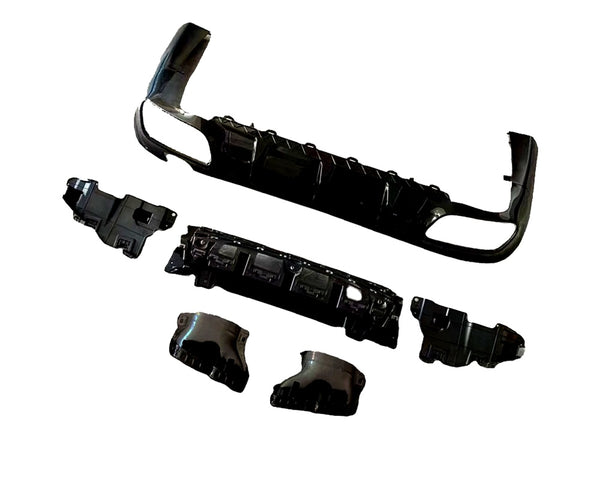 CLS - W257: Gloss Black CLS63 Style Diffuser with Tips 19-23