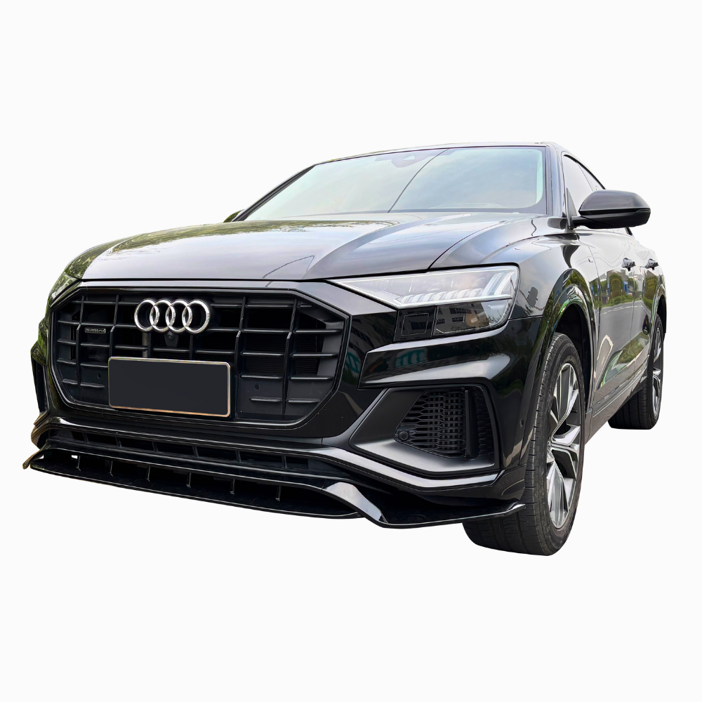 Q8 - MK1 Gloss Black Front Splitter 18-24