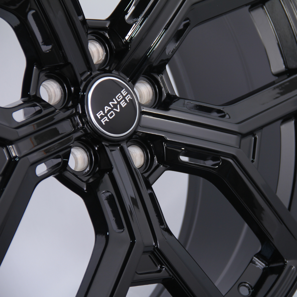 Tiguan - MK1/MK2: Black Milled R Style Alloy Wheels 15+