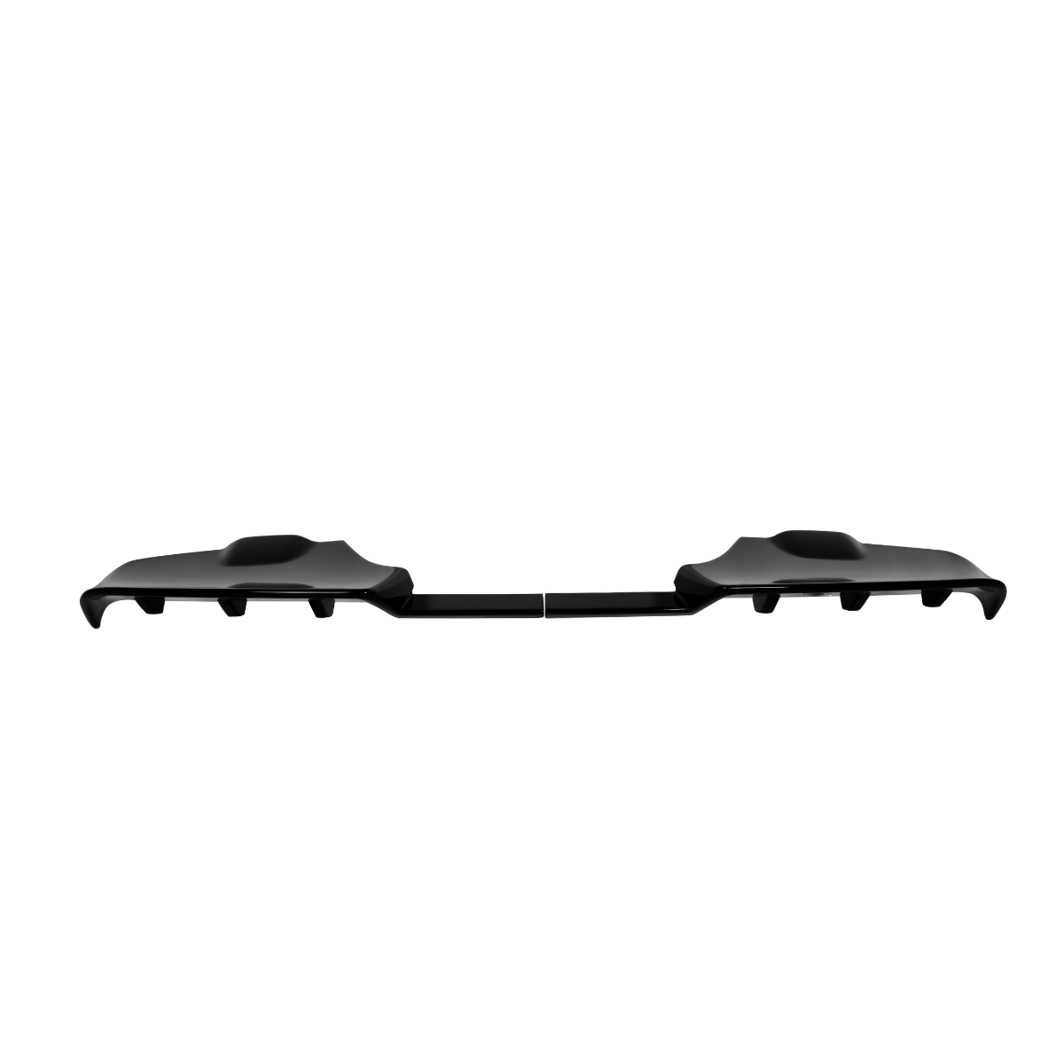 Ford Transit Custom MK2: Gloss Black V2 Style Rear Barn Door Spoiler 24+