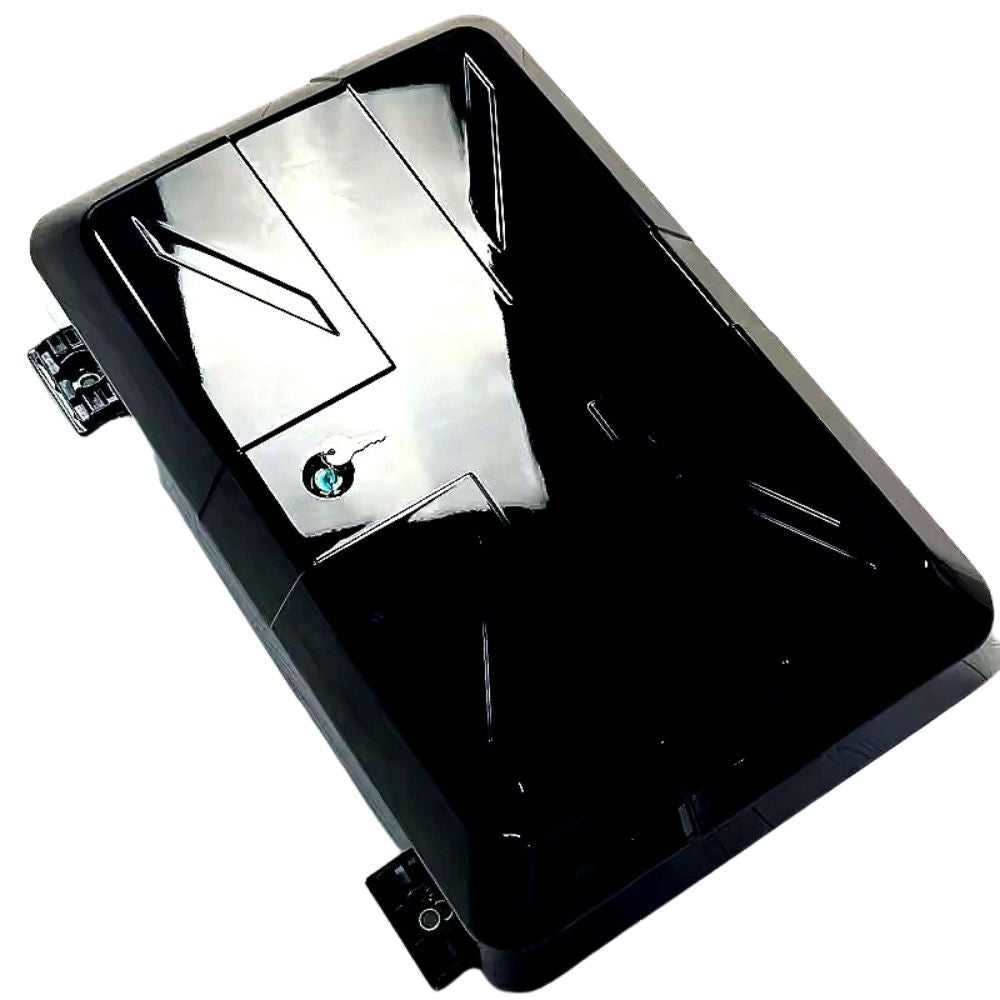 Defender 110 -  L663: Gloss Black UJ Style Side Box 20+