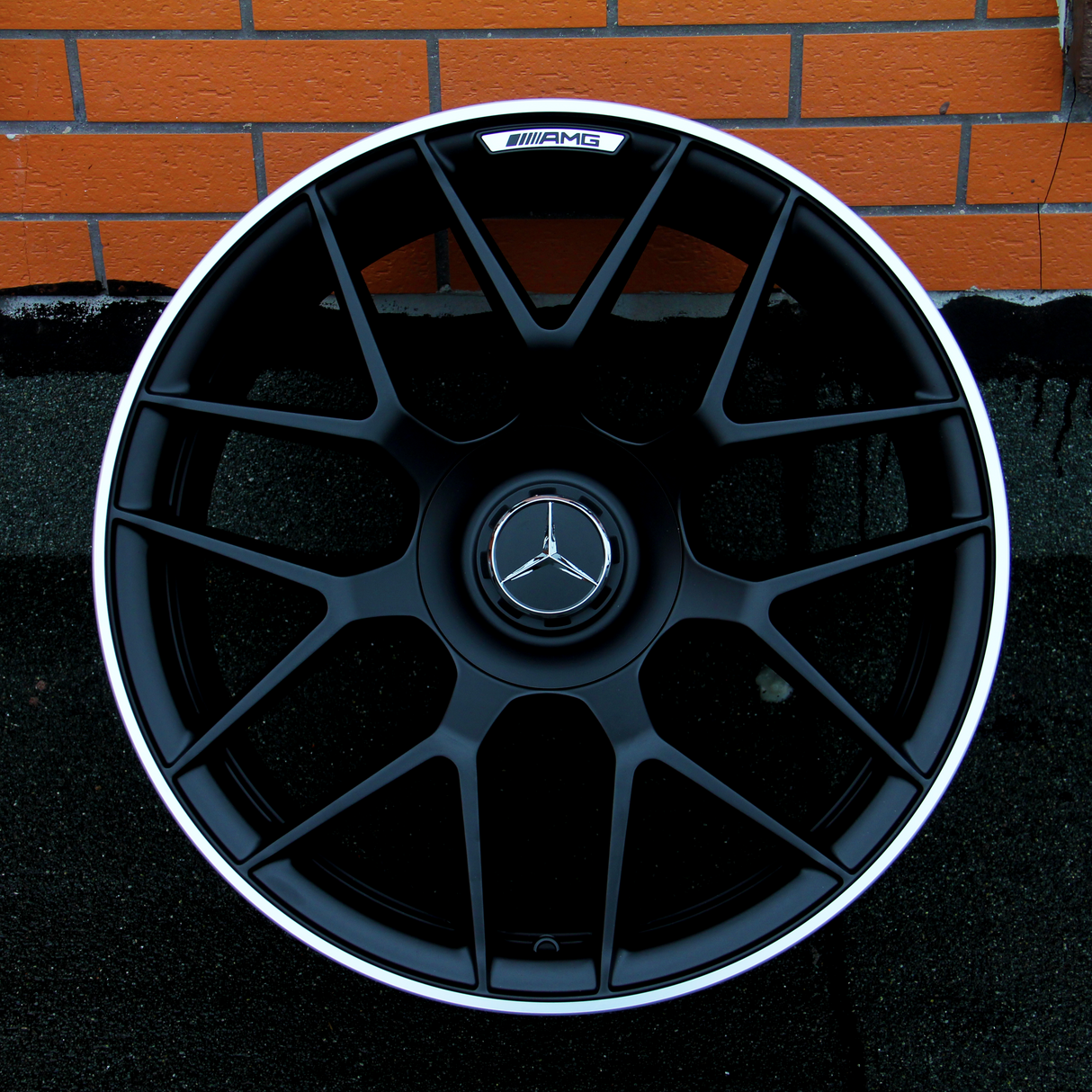 ML Class - W166: 21" Matt Black AMG Style Alloy Wheels 12-15