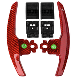 4 Series - F32/F33:  Red Carbon Fibre Paddle Shifters 14-20