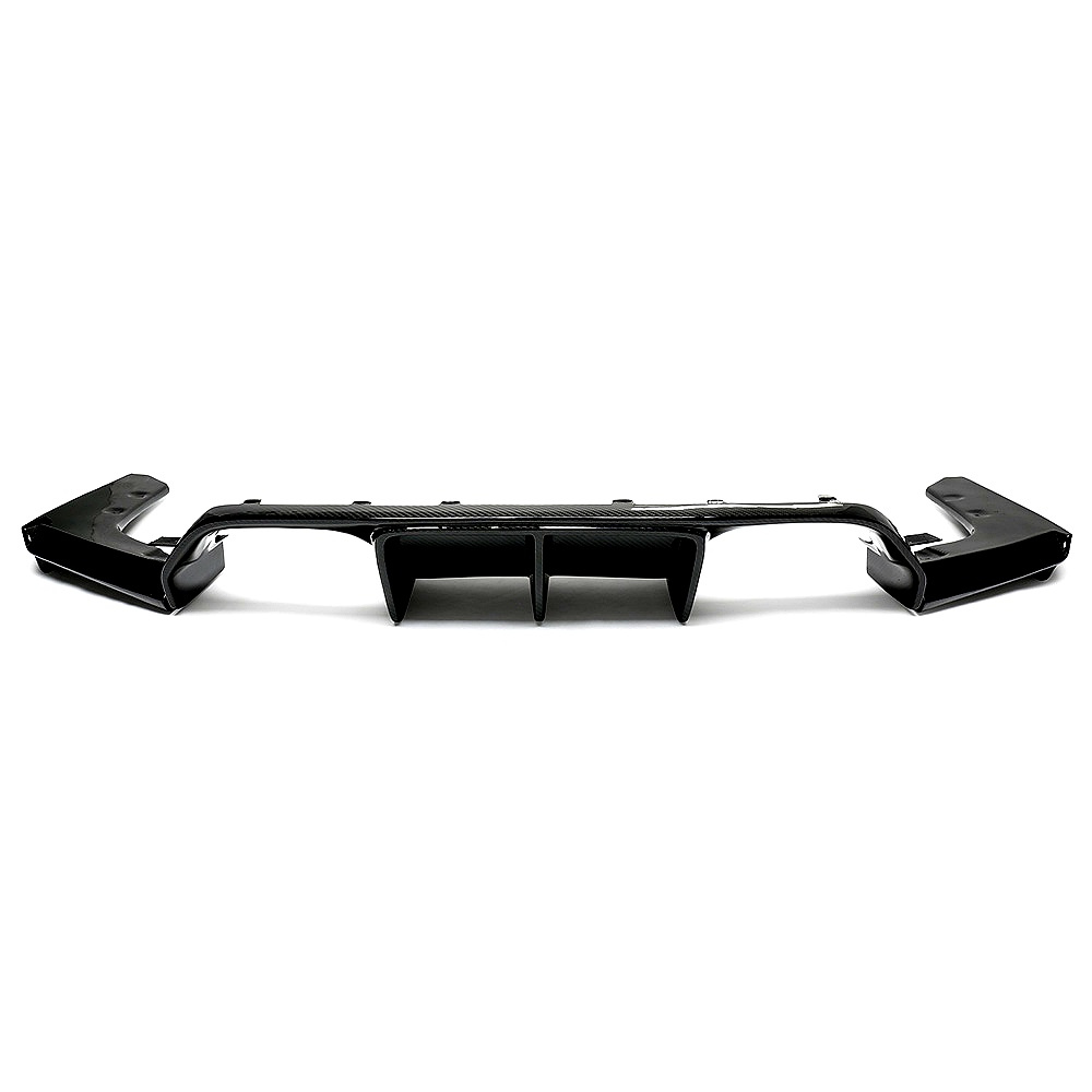 M3 M4 - F80/F82/F83: Dry Pre-Preg Carbon Fibre V Style Rear Diffuser 14-20