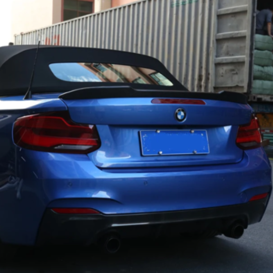 2 Series - F23: Gloss Black CS Style Spoiler 14-21