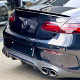 E Class - C238 Coupe: Black Rear Diffuser 16-20