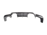 bmw m4 f80 f82 carbon fibre v style diffuser