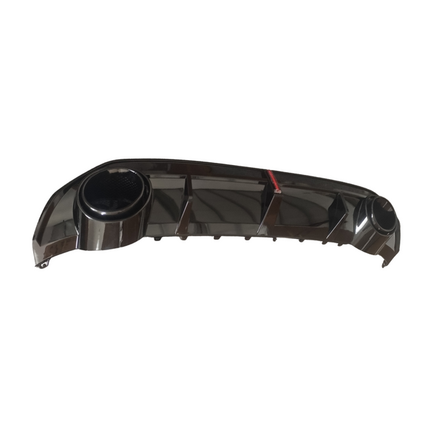 A3 - 8Y/8YS: Gloss Black RS3 Style LED Diffuser with Black Exhaust Tips 21-24