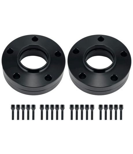 4 Series - F32/F33: Black Wheel Spacers & Bolts 14-20