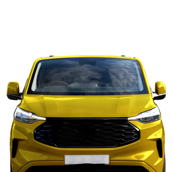 Ford Transit Custom MK2: Matt Black Honeycomb Grill 24+