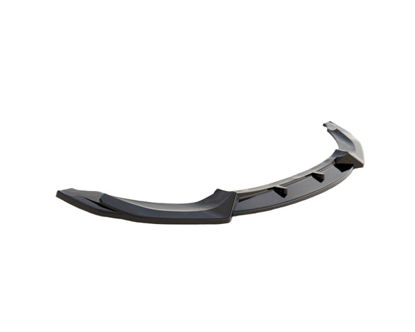 Curved, black car spoiler rests on a plain white background. Text reads: "WORLDWIDE LEADER IN AERODYNAMIC COMPONENTS" beneath the image.