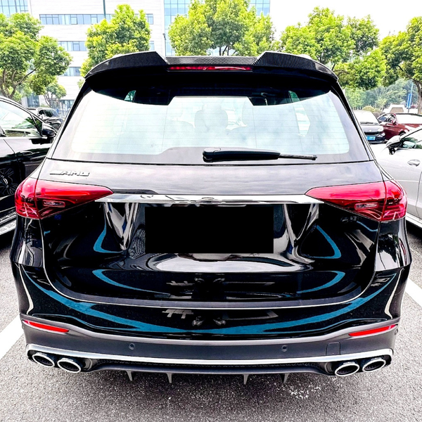 GLE - W167 Pre-Facelift: Gloss Black Rear Spoiler 19-23
