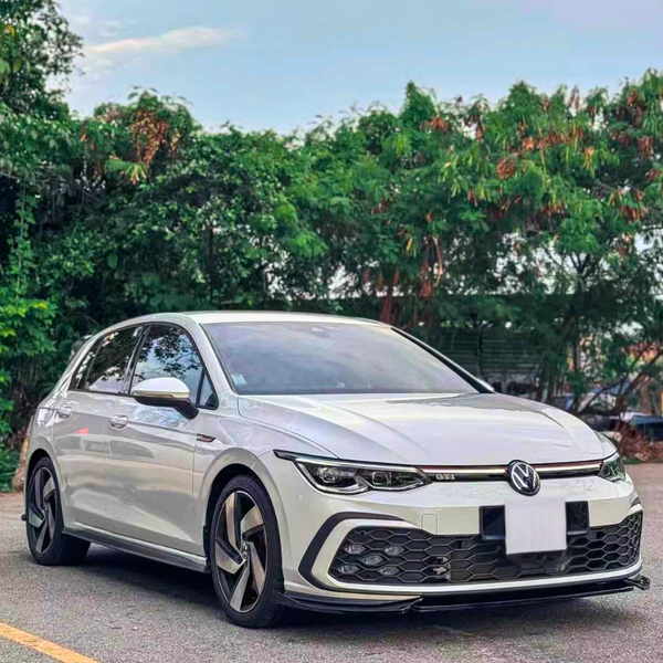 Golf - MK8 GTI/GTD/R-Line: Gloss Black Front Splitter 20-24