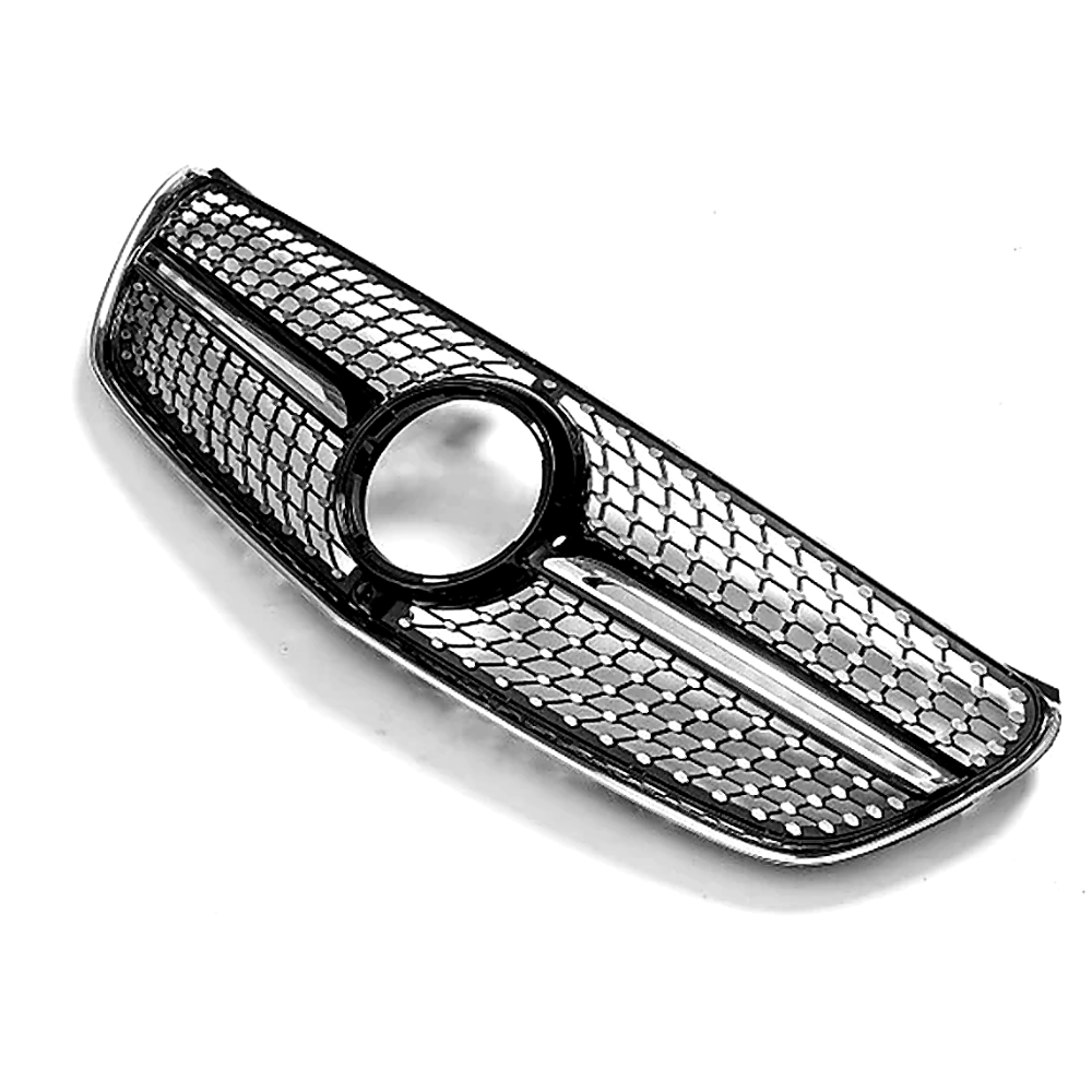 V Class - W447: Gloss Black Diamond Silver Grill 15-19