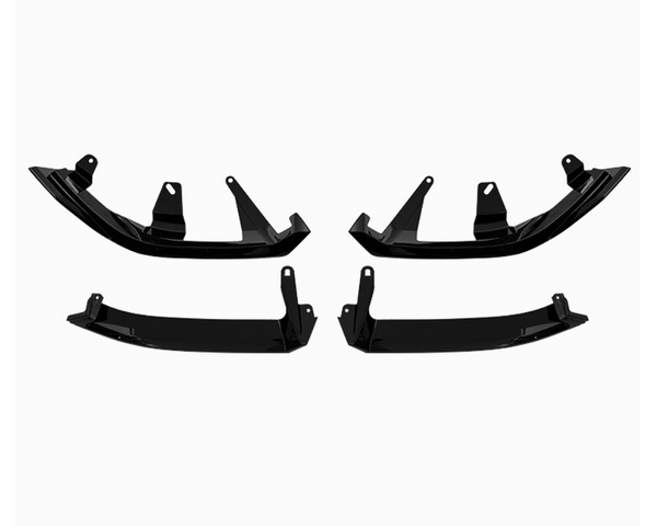 5 Series - G60: Gloss Black Front Splitter V1 Style 24+