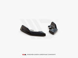 1 Series - F40: Gloss Black Maxton Rear Side Splitters V4 20-24